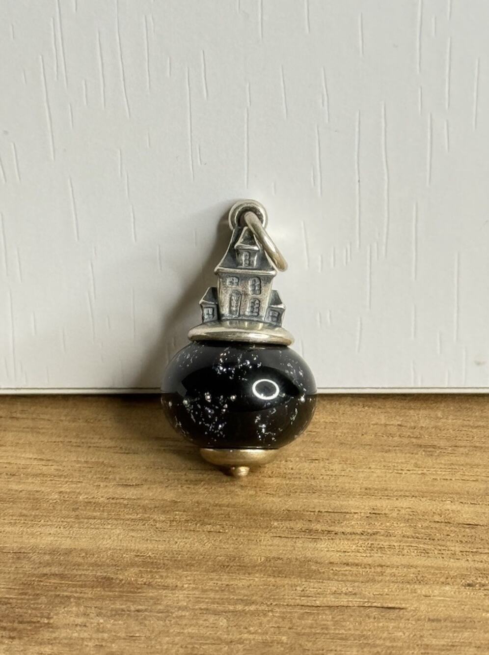 James Avery Retired Sterling Silver Haunted House Finial Charm
